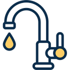 Plumbing icon: kitchen faucet